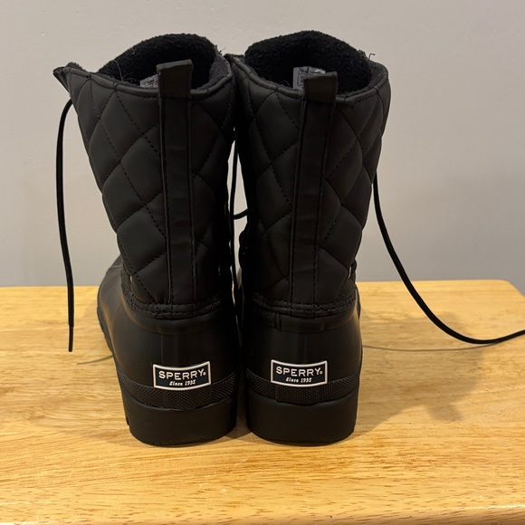 Sperry Top Sider Quilted Lace-Up Duck Boots - Picture 2 of 7